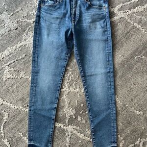AG High-Rise Skinny Farrah Ankle Denim Jeans - NWT